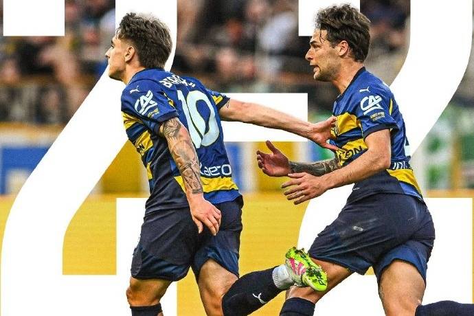 帕尔马取胜建业，稳固降级区外位置的简单介绍