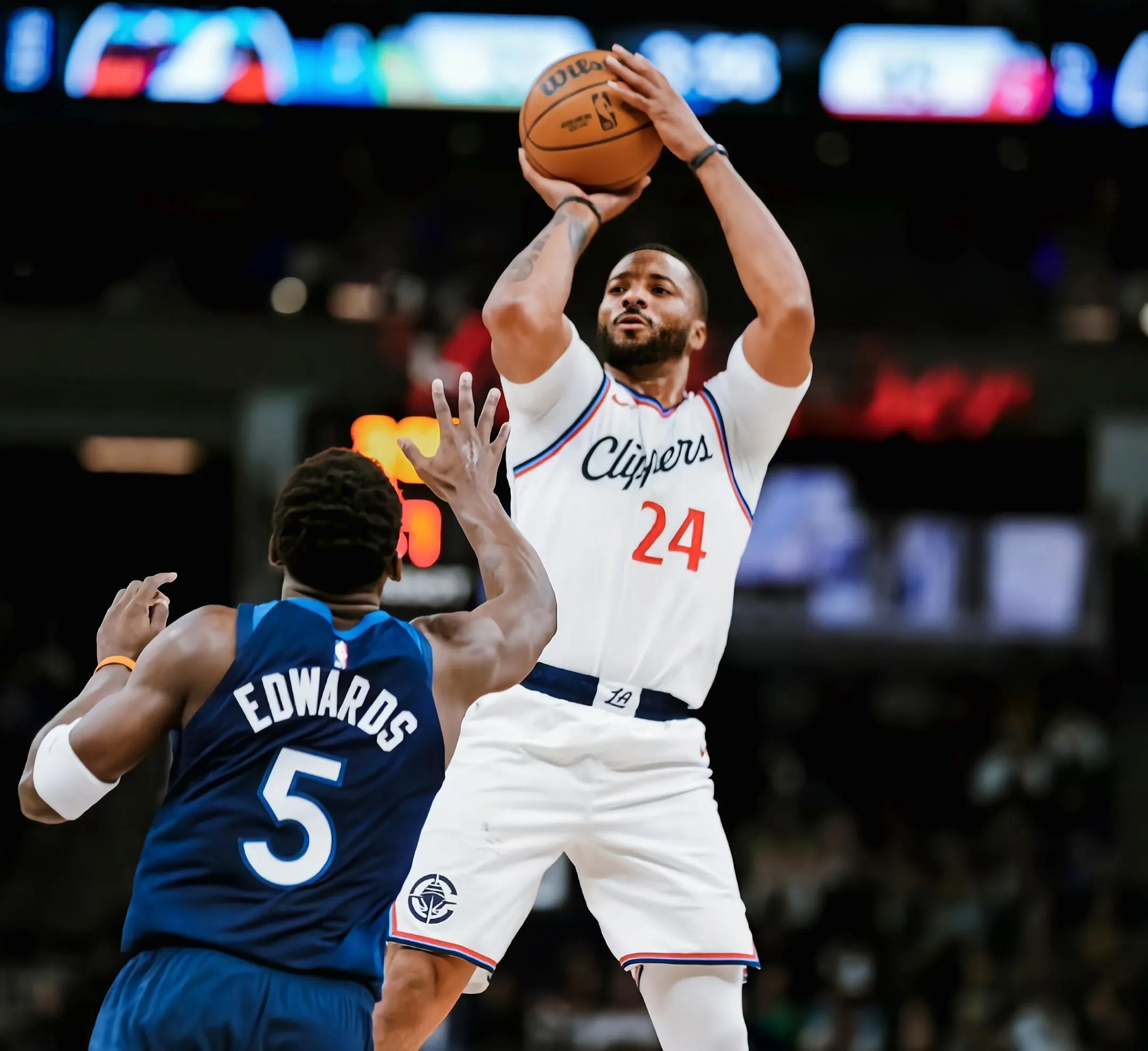 关于快船力克森林狼,哈雷尔分表现出色的信息 关于快船力克森林狼,哈雷尔分表现出色的信息