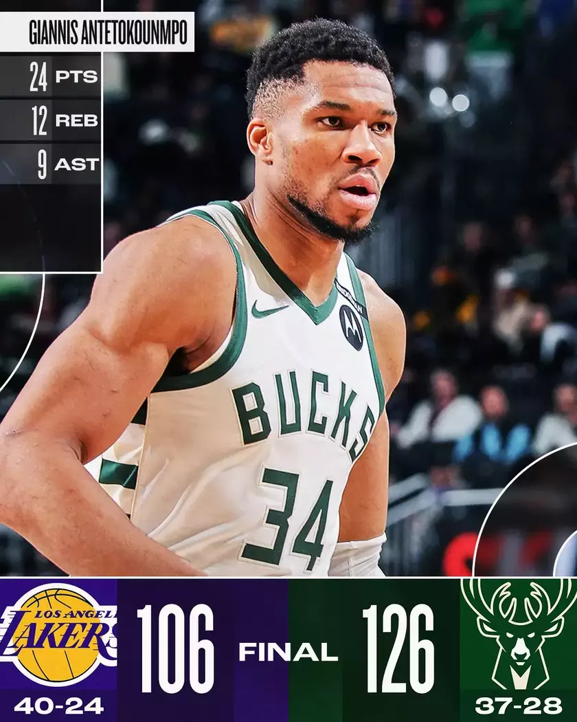 雄鹿队战胜顽强对手，东部霸主稳固