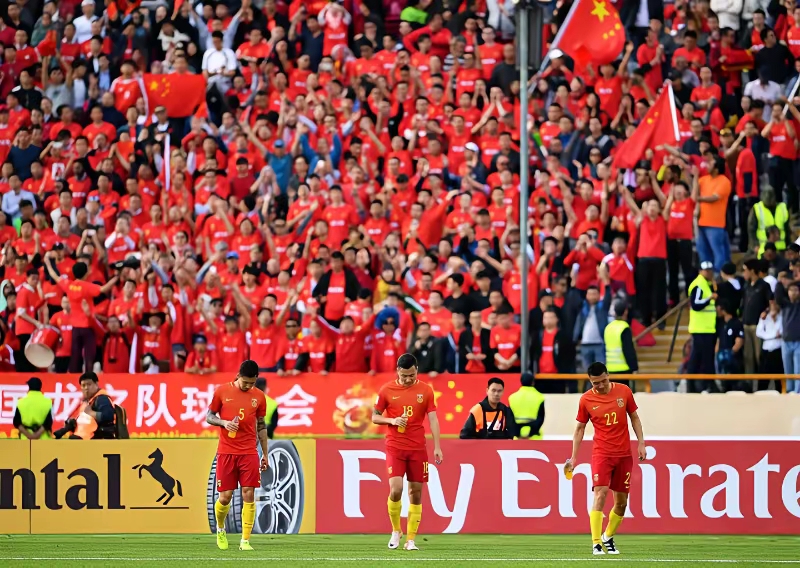 中国足球队在国际赛事中斩获胜利